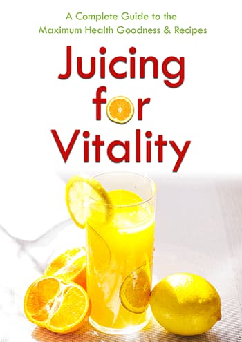 cover image of 'juicing for vitality' ebook
